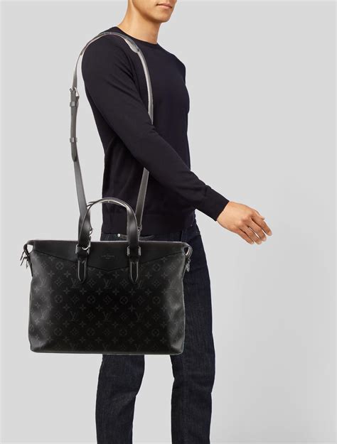 louis vuitton monogram eclipse briefcase explorer